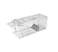 Pièges à rongeurs pliant à une entrée Kerbl Alive Predator ecoflex Argenté 60x17x20 cm