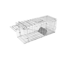 Pièges à rongeurs pliant à une entrée Kerbl Alive Predator ecoflex Argenté 80x25x30 cm