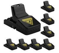 Pièges À Souris, Tapette Souris À Ressort, Petit Tapetteà Rat pour Une Utilisation en Intérieur, Réutilisable, Piège À Rat À Action Rapide Et Hygiénique pour La Famille Et Le Jardin (8)