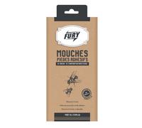Pièges adhésifs mouches Fury, étui de 4