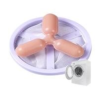 Pièges de peluches pour lessive, pièges à peluches pour le tuyau de la machine à laver - Machine à laver Sac à cheveux réutilisable - Catcher à balle de protection pour la buanderie de salle de bain d