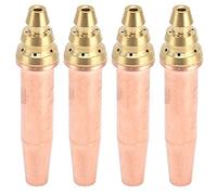 PièGes De Torche De Coupe De Gaz 4Pcs Ensemble, RéSistance à Haute TempéRature Buse Isobare Pour La Coupe Rapide De Gaz D'Acier, Les PièCes En Cuivre En Cuivre (2#)