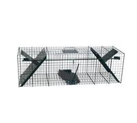 Pièges pour ratons laveurs 2 entré Ukal Boxtrap Vert 100x30x30 cm