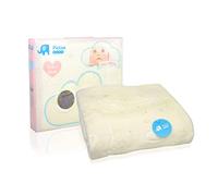 Piel,S.A. Cuir, S.A. Scintillant Couverture de Berceau, Velours et Acrylique, Naturel, 43 x 9 x 36 cm