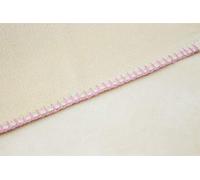 Pielsa Baby Couverture bébé en coton Rose 80 x 110 cm