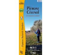 Piemont cevenol - du coutach au gardon - Du Coutach au Gardon, Echelle 1 : 30 000 - Collectif - Comite Depart.tourisme Du Gard - Atlas / carte