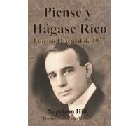 Piense Y Hágase Rico Edición Original De 1937