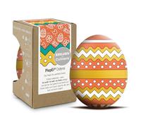 PiepEi Œuf de Pâques - Minuteur à œufs chantant pour la cuisson - Cuiseur à œufs pour œufs durs - Le PiepEi pour des œufs de Pâques parfaits - Œuf de cuisine amusant - Eggtimer musical Brainstream
