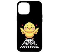 Pieps Pieps Hurra Poussins Ferme Poussins Agriculture Coque pour iPhone 12 Pro Max