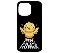 Pieps Pieps Hurra Poussins Ferme Poussins Agriculture Coque pour iPhone 14 Pro Max