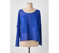 pier antonio gaspari pulls et sweat-shirts femme de couleur bleu 42