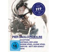Pier Paolo Pasolini Collection / 5 BRs (Blu-ray) Totò Davoli Ninetto Moravia