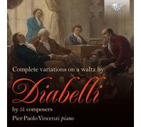PIER PAOLO VINCENZI - COMPLETE VARIATIONS ON A WALTZ BY DIABELLI 2 CD NEUF