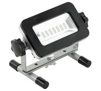 EGLO Projecteur LED extérieur Piera, lampe de jardin portable en aluminium | et plastique, petite lampe de travail en noir avec spot orientable, IP44, blanc neutre, 480 lumens