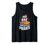 Pierate Pirate Ship Pie Design Fun Débardeur