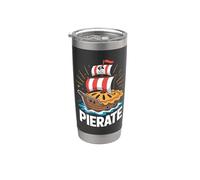 Pierate Pirate Ship Pie Design Fun Gobelet isotherme en acier inoxydable double paroi