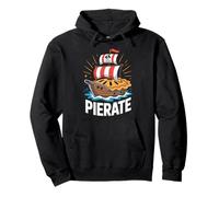 Pierate Pirate Ship Pie Design Fun Sweat à Capuche