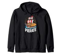 Pierate Pirate Ship Pie Design Fun Sweat à Capuche