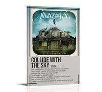 Pierce The Veil Collide with The Sky - Poster mural haut de gamme - Décoration de chambre rétro - Affiches d'art classiques, adaptées pour salon, chambre à coucher, style cadre, 50,8 x 76,2 cm (50 cm)