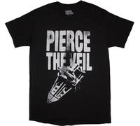 Pierce The Veil - T-shirt homme/femme unie RO13027 (XXL) (Noir)
