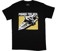 Pierce The Veil - T-shirt "Jaws" pour homme/femme unie RO13043 (XXL) (Noir)