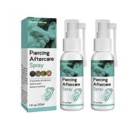 Piercing Aftercare Spray, Ear Hole Care Spray, Ear Piercing Cleaning Solution, Portable Pierced Ear Care Solution, Swelling Ear, Pierced Skin For Ears, Nose, Nipples, Belly
