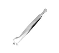 Piercing ergonomique en acier inoxydable pour un positionnement précis du nombril, de la langue et des clous d'oreilles