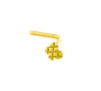 Piercing Nez Papillon Sculpté Or Jaune 9 Carats - Certificat de Garantie - Mondepetit - 2929