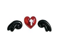 Piercing tragus, boucles d'oreilles ailes et étoiles, bijoux de corps, accessoires d'oreille tendance pour un usage quotidien, accessoires de piercing corporel pour femme, taille unique, Comme décrit