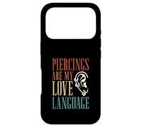 Piercings are My Love Language Piercing pour Le Corps Coque pour iPhone 17 Pro