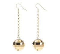 Piercings d'oreille pratiques Boucles d'oreilles à thème disco Accessoires élégants à la mode pour femmes pour le quotidien pour un cadeau inspirant (style long) (B, 5cm)