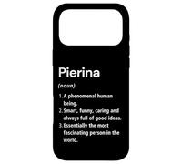 Pierina Définition du nom Dictionnaire Amusant Coque pour iPhone 17 Pro Max
