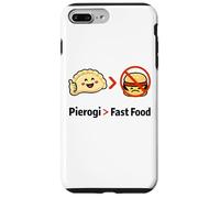 Pierogi Polonais Dumpling Funny Food Lover Joke Coque pour iPhone 7 Plus/8 Plus