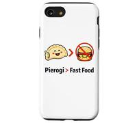 Pierogi Polonais Dumpling Funny Food Lover Joke Coque pour iPhone SE (2020) / 7/8