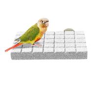 Pierre à affûter le bec d'oiseau Mâchonnement anti-ennui pour perruche | d'enrichissement pour perroquets Pour aras, conures, propriétaires, dresseurs, volières, salon, bureau, chambre, étude, zoo