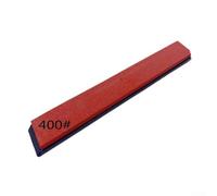 Pierre à aiguiser 2006000 - Pierre à aiguiser - Grain double pour aiguiser avec base antidérapante côté cuisine (400)