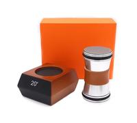 Pierre à aiguiser couteaux rotatifs avec support magnétique pour couteaux de 15° et 20° Outil d'affûtage rapide(A)