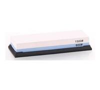 TokioKitchenWare Whetstone: double water whetstone with non-slip holder, grain size 600/1500 (whetstone sharpening stones)