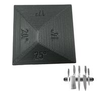 Pierre À Aiguiser,Guide d'angle anti-dérapant 3D | Aiguiseur De Cuisine Avec Angles De 14 17 20 25 Degrés - Pour Cuisine Préparation Alimentaire Maison Restaurant Pique-Nique Camping Chefs