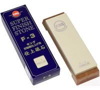 Pierre à Aiguiser Japonaise King Finishing Stone F-3 Grain #4000 avec Support Affutage Aiguisage Couteau Outil