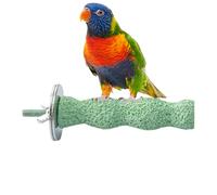 Pierre À Aiguiser Le Bec Pour Oiseau - Perchoir En Résine Pour Perroquet, Tondeuse Antidérapante Lavable, Bâton À Mâcher Au Calcium | Lime À Ongles Pour Perruches, Perruches, Calopsittes, Tourtereaux,