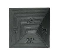 Pierre À Aiguiser,Meule D'affûtage 3D Antidérapante | Aiguiseur De Cuisine Avec Angles De 14 17 20 25 Degrés,Pour Cuisine Préparation Alimentaire Maison Restaurant Pique-Nique Camping Chefs