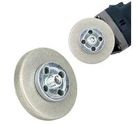 Pierre à Aiguiser, Meule de Meulage Multifonctionnelle, 5,6 cm, Maille 180, pour Raboter, Perceuse, Ciseaux