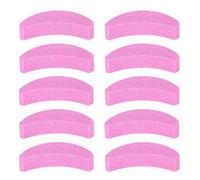 Pierre à Aiguiser pour Tronçonneuse, Rose, Kit d'Affûtage pour Chaîne, 10 Pierres