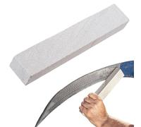 Pierre à aiguiser pratique KADAX en grès, 24 x 4 cm, pierre à aiguiser, pierre à aiguiser, pierre pour meuler et affûter les outils de jardin, aiguiseur de couteaux (rectangulaire)