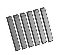 Pierre à aiguiser professionnelle - Grain 180/400/1500/3000 - Base antidérapante - Guide des angles - Aiguiseur de pierre à aiguiser professionnel