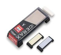 Suehiro - Pierre à aiguiser Cerax Cr-3800 - Double face jaune # 3000 / bleu # 1000 (WA)