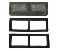 Pierre à aiguiser verte à grain 10 000, pierre d’affûtage à polissage fin, pierre de rectification résistante à l’usure pour couteaux et outils de cuisine, avec 2 couvercles de