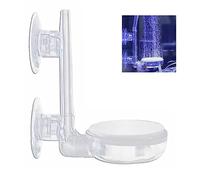 Pierre à bulles d'aquarium Ball Diffuseur de Bulles,Diffuseur silencieux ultra - haut avec vanne de contrôle pour dissoudre l'oxygène et laisser de très petites bulles pour l'aquarium et l'Hydroponie