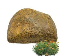 Pierre à clés, coffre-fort secret pour clés - Porte-clés secret sûr et durable - Coffre-fort de dérivation étanche - Ornements de jardin réalistes pour les amateurs de jardi